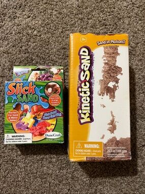Kinetic Sand & Slick Sand combo